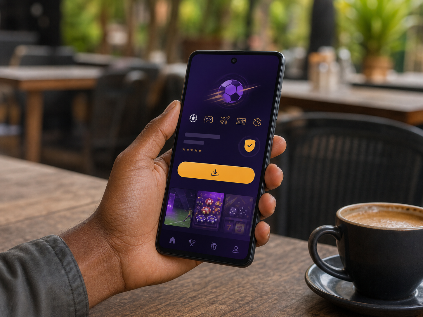 YesPlay app access on Android phone